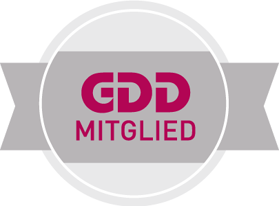 Banner GDD (Gesellschaft für Datenschutz und Datensicherheit) Mitglied